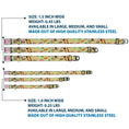 Load image into Gallery viewer, The Princess and the Frog TIANA Script Full Color Pink/White Seatbelt Buckle Collar - The Princess and the Frog Tiana's Place Collage Greens/Pinks
