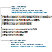 Prince & Cinderella Full Color Seatbelt Buckle Collar - Cinderella Movie Panels & Quotes