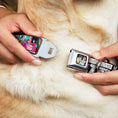 Load image into Gallery viewer, Prince & Cinderella Full Color Seatbelt Buckle Collar - Cinderella Movie Panels & Quotes
