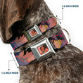 Load image into Gallery viewer, Pocahontas Colors of the Wind Full Color Seatbelt Buckle Collar - Pocahontas & John Smith Scenes
