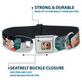 Load image into Gallery viewer, Pinochio Puppet Full Color Tan Seatbelt Buckle Collar - PINOCCHIO/Jiminy Cricket Workshop Tools
