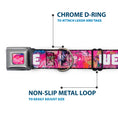 Load image into Gallery viewer, Transparent Cheshire Cat Face Full Color Seatbelt Buckle Collar - Transparent Cheshire Cat Poses WE'RE ALL MAD HERE
