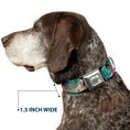 Load image into Gallery viewer, Mowgli Riding Baloo Full Color Seatbelt Buckle Collar - The Jungle Book Scenes

