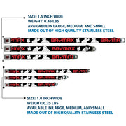 BAYMAX Hanko Full Color Black Red Seatbelt Buckle Collar - BAYMAX Poses Black/White/Red