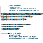 Nemo Smiling Full Color Seatbelt Buckle Collar - Nemo & Dory Poses