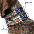 Load image into Gallery viewer, Nemo Smiling Full Color Seatbelt Buckle Collar - Nemo & Friends Group
