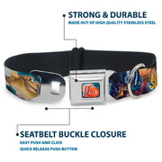 Nemo Smiling Full Color Seatbelt Buckle Collar - Nemo & Friends Group