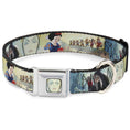 Load image into Gallery viewer, Evil Queen Face CLOSE-UP Full Color Seatbelt Buckle Collar - Snow White/Dwarves/Old Witch/Evil Queen Scenes

