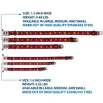 Alice in Wonderland Queen Face Full Color Red Seatbelt Buckle Collar - Alice in Wonderland Queen's Hearts Reds/Black/Gold