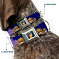 Load image into Gallery viewer, Jasmine CLOSE-UP Full Color Seatbelt Buckle Collar - Aladdin & Jasmine Magic Carpet Ride Scenes

