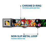 Alice CLOSE-UP Full Color Seatbelt Buckle Collar - Alice's Encounters in Wonderland