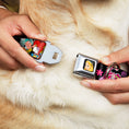 Load image into Gallery viewer, Alice CLOSE-UP Full Color Seatbelt Buckle Collar - Alice's Encounters in Wonderland

