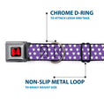 Load image into Gallery viewer, Dog Collar DYYR-Minnie Mouse Bow Full Color Black/Red - Minnie Mouse Ears Monogram/Dots Purple/White
