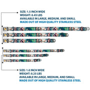 Sleeping Beauty Full Color Seatbelt Buckle Collar - Sleeping Beauty Woods Scenes