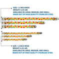 Load image into Gallery viewer, Disney Pixar Luxo Ball Full Color White/Yellow/Blue/Red Seatbelt Buckle Collar - Disney Pixar Luxo Ball Repeat White/Yellow/Blue/Red
