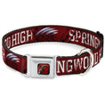 Load image into Gallery viewer, Freddy's Blade Hand Full Color Black/Blood Splatter Seatbelt Buckle Collar - A NIGHTMARE ON ELM STREET/SPRINGWOOD Freddy Pose Black/Red/White

