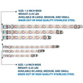 Load image into Gallery viewer, FROSTY THE SNOWMAN Logo Full Color White/Blues Seatbelt Buckle Collar - Frosty the Snowman Pose Scattered White
