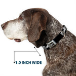 H3 Seatbelt Buckle Collar - H3 Black/Silver Logo REPEAT
