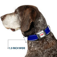Load image into Gallery viewer, HENDRICK MOTORSPORTS Checker Logo Full Color Red/White Seatbelt Buckle Collar - Chase Elliott #9 Car Scheme Blue/Yellow/White
