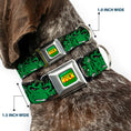 Load image into Gallery viewer, THE HULK Seatbelt Buckle Collar - The Hulk Stacked
