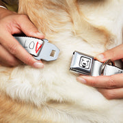 It Chapter Two LOSER/LOVER Full Color White/Black/Red Seatbelt Buckle Collar - It Chapter Two LOSER/LOVER White/Black/Red