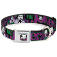 Load image into Gallery viewer, Dog Collar JKA-Joker Face - Joker Face/Logo/Spades Black/Green/Purple
