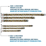 Looney Tunes Logo White Seatbelt Buckle Collar - Looney Tunes 6-Character Stacked Collage4