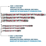 Looney Tunes Logo Full Color White Seatbelt Buckle Collar - Sylvester the Cat Expressions Gray