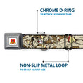 Load image into Gallery viewer, Looney Tunes Logo Full Color White Seatbelt Buckle Collar - Wile E. Coyote Expressions Stacked
