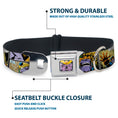 Load image into Gallery viewer, Thanos Face CLOSE-UP Full Color Seatbelt Buckle Collar - Thanos Comic Scene Blocks
