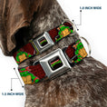 Load image into Gallery viewer, Classic TEENAGE MUTANT NINJA TURTLES Logo Seatbelt Buckle Collar - Classic TEENAGE MUTANT NINJA TURTLES Battle Poses/Group Pose7

