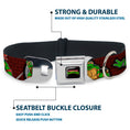 Load image into Gallery viewer, Classic TEENAGE MUTANT NINJA TURTLES Logo Seatbelt Buckle Collar - Classic TEENAGE MUTANT NINJA TURTLES Battle Poses/Group Pose7
