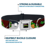 Classic TEENAGE MUTANT NINJA TURTLES Logo Seatbelt Buckle Collar - Classic TEENAGE MUTANT NINJA TURTLES Battle Poses/Group Pose7