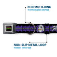 Load image into Gallery viewer, Classic TMNT Logo Seatbelt Buckle Collar - Shredder Head SHRED HEAD/Stripe Black/Purple/Gray
