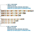 Load image into Gallery viewer, POST FRUITY PEBBLES Logo Full Color Red/Multi Color Seatbelt Buckle Collar - Fruity Pebbles Fred Flintstone and Barney Rubble Hugging Pose and Cereal Pebbles Scattered White/Multi Color

