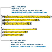 PEANUTS Title Logo Full Color Black/White Seatbelt Buckle Collar - Peanuts Woodstock Line Face Line Art Yellow/Black