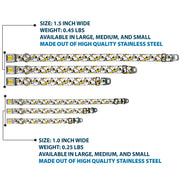 PEANUTS Title Logo Full Color Yellow/White Seatbelt Buckle Collar - Peanuts Snoopy Pose Stacked Yellow