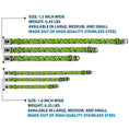 Load image into Gallery viewer, Riddler "?" Black Silver Seatbelt Buckle Collar - Question Mark Scattered Lime Green/Purple
