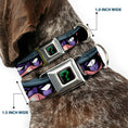 Load image into Gallery viewer, Riddler "?" Black/Green Seatbelt Buckle Collar - THE RIDDLER/Face CLOSE-UP Black/Green
