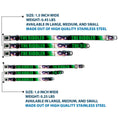 Load image into Gallery viewer, Riddler "?" Black/Green Seatbelt Buckle Collar - THE RIDDLER/Face CLOSE-UP Black/Green
