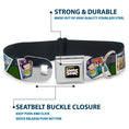 Load image into Gallery viewer, RUGRATS Logo Full Color Seatbelt Buckle Collar - RUGRATS Character Snapshots
