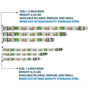 Scooby Doo SD Dog Tag Baby Blue Seatbelt Buckle Collar - Scooby Doo Holiday Scenes and Icons Baby Blue