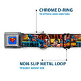 Load image into Gallery viewer, Superman Full Color Blue Seatbelt Buckle Collar - SUPERMAN Action Blocks Red/Blue
