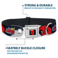 Load image into Gallery viewer, MARVEL UNIVERSE Spider-Man Full Color Seatbelt Buckle Collar - Amazing Spider-Man
