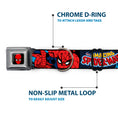 Load image into Gallery viewer, MARVEL UNIVERSE Spider-Man Full Color Seatbelt Buckle Collar - Amazing Spider-Man
