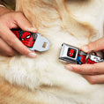 Load image into Gallery viewer, MARVEL UNIVERSE Spider-Man Full Color Seatbelt Buckle Collar - Spider-Man w/Action Verbiage
