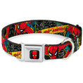 Load image into Gallery viewer, MARVEL UNIVERSE Spider-Man Full Color Seatbelt Buckle Collar - THE AMAZING SPIDER-MAN 100th ANNIVERSARY Cover
