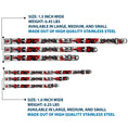 Load image into Gallery viewer, ULTIMATE SPIDER-MAN Ultimate Spider-Man Face Web Full Color Seatbelt Buckle Collar - SPIDER-MAN Action Poses/Comic Scenes White/Black/Red
