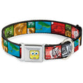 Load image into Gallery viewer, SpongeBob Face CLOSE-UP Seatbelt Buckle Collar - Krusty Krab's Cam Scene Blocks
