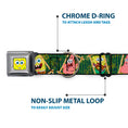 Load image into Gallery viewer, Sponge Bob Face CLOSE-UP Full Color Seatbelt Buckle Collar - SpongeBob & Patrick Starfish Bamboo Frames/Logo
